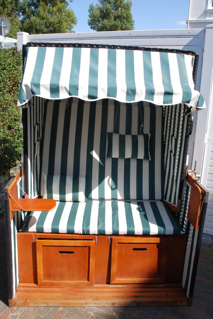 Übernachtung Ferienwohnung Leuchtturm Strandkorb